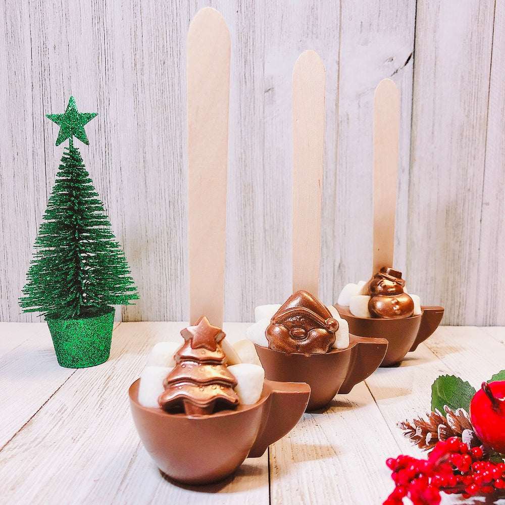 Choco-cuillère pour chocolat chaud NOËL – La chat-colaterie